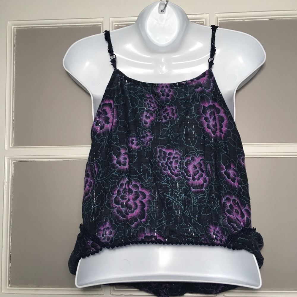 FREE PEOPLE FLORAL TANK TOP - Picture 8 of 8